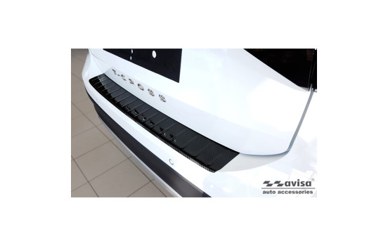 Genuine 3D Carbon Bumper protector suitable for Volkswagen T-Cross 2019- 'Ribs', Image 2