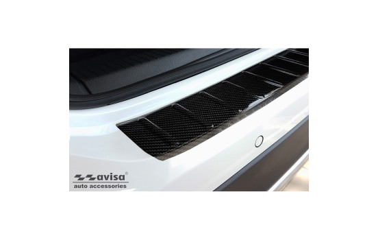 Genuine 3D Carbon Bumper protector suitable for Volkswagen T-Cross 2019- 'Ribs', Image 3