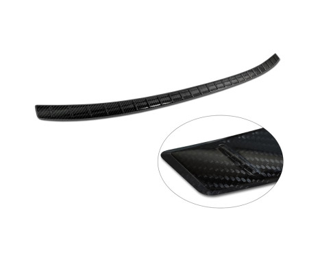 Genuine 3D Carbon Fiber Bumper Protector suitable for Volkswagen Taigo 2021- 'Ribs', Image 6
