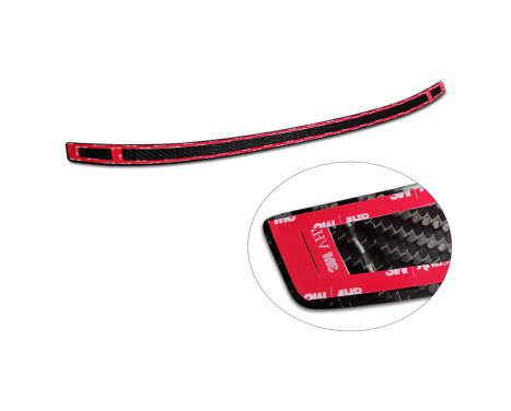 Genuine 3D Carbon Fiber Bumper Protector suitable for Volkswagen Taigo 2021- 'Ribs', Image 7