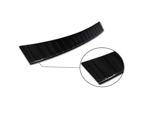 Genuine 3D Carbon Fiber Rear Bumper Protector suitable for Volkswagen Passat 3G Variant 2014- 'Ribs', Image 5