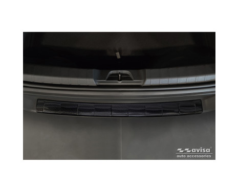 Genuine 3D Carbon Rear Bumper Protector suitable for Jeep Avenger + e-Hybrid & EV 2023- 'Ribs', Image 3