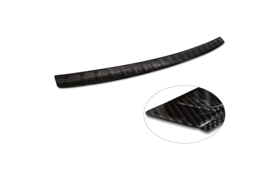 Genuine 3D Carbon Rear Bumper Protector suitable for Renault Megane E-Tech 2021- 'Ribs', Image 6