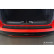 Matt black stainless steel rear bumper protector suitable for Fiat 600 Mild Hybrid / 600e 2023 - 'Ribs', Thumbnail 3