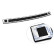 Matt black stainless steel rear bumper protector suitable for Jeep Avenger + EV 2023- 'Ribs', Thumbnail 7