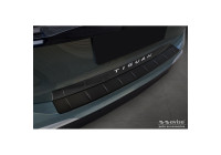 Matt black stainless steel Rear bumper protector suitable for Volvo EX30 2023 - 'Ribs'
