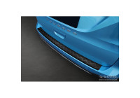 Matte Black Aluminum Bumper Protector Fits Ford Tourneo Connect III 2022- 'Riffled Plate'