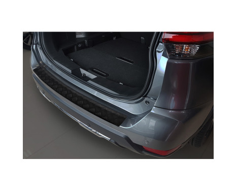 Matte Black Aluminum Bumper protector fits Nissan X-Trail III (T32) Facelift 2017-2021 'R, Image 2