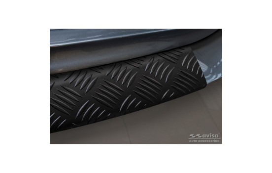 Matte Black Aluminum Bumper protector fits Nissan X-Trail III (T32) Facelift 2017-2021 'R, Image 4