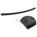 Matte Black Aluminum Bumper Protector Fits Toyota Corolla Cross 2022- 'Riffled Plate', Thumbnail 6