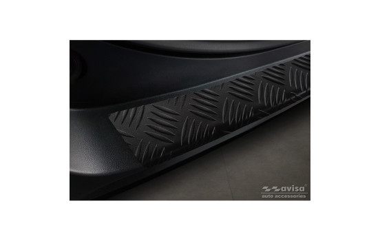 Matte Black Aluminum Bumper Protector fits Toyota RAV4 (5th Gen.) 2018- & Suzuki Across 2, Image 5