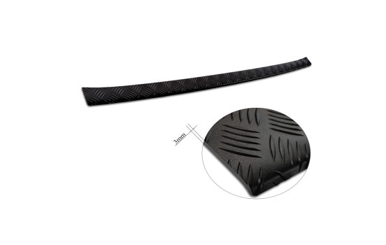 Matte Black Aluminum Bumper Protector fits Toyota RAV4 (5th Gen.) 2018- & Suzuki Across 2, Image 6