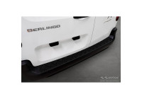 Matte black Aluminum Bumper protector suitable for Citroën Berlingo (Multispace) & Peugeot Par