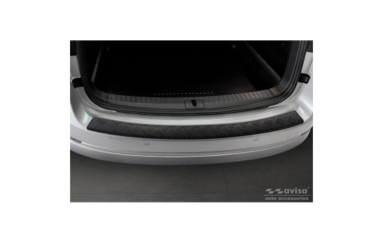 Matte black Aluminum Bumper protector suitable for Skoda Octavia IV Kombi 2020- (incl. RS, excl., Image 2