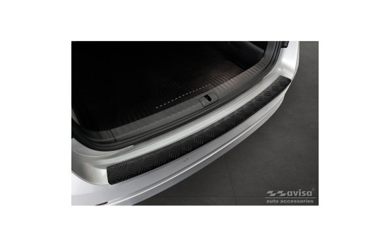 Matte black Aluminum Bumper protector suitable for Skoda Octavia IV Kombi 2020- (incl. RS, excl., Image 3