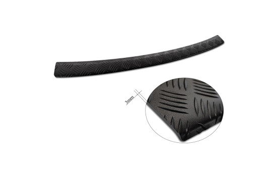 Matte black Aluminum Bumper protector suitable for Skoda Octavia IV Kombi 2020- (incl. RS, excl., Image 6
