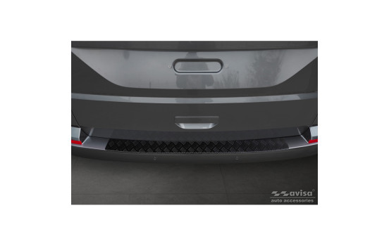 Matte Black Aluminum Bumper protector suitable for Volkswagen Transporter T6 2015- & FL 2019- (me, Image 2