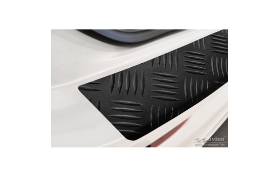 Matte Black Aluminum Bumper protector suitable for Volvo XC60 II 2017-2021 & FL 2021- incl. R-Des, Image 5
