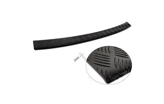 Matte Black Aluminum Bumper protector suitable for Volvo XC60 II 2017-2021 & FL 2021- incl. R-Des, Image 6