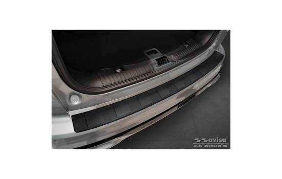 Matte black stainless steel bumper protector suitable for Ford Kuga III ST-Line/Vignale/Hybrid ST-Line 2019- '