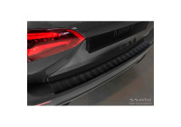 Matte black stainless steel bumper protector suitable for Mercedes B-Class III W247 / AMG 2018-