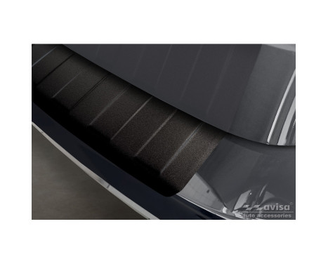 Matte black stainless steel bumper protector suitable for Mercedes B-Class III W247 / AMG 2018-, Image 3