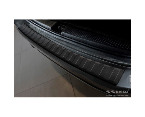 Matte black stainless steel bumper protector suitable for Mercedes B-Class III W247 / AMG 2018-, Image 4