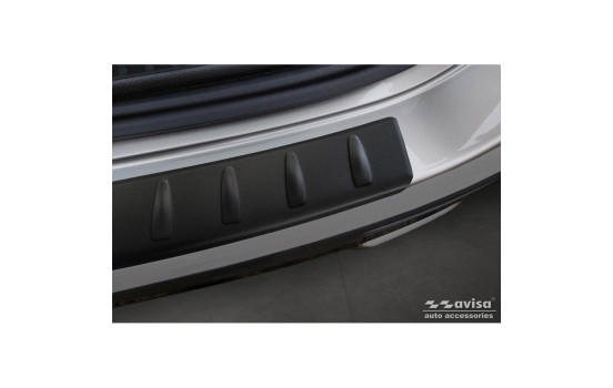 Matte Black Stainless Steel Rear Bumper Protector Fits Mercedes GLC II (X254) 2022-, Image 2