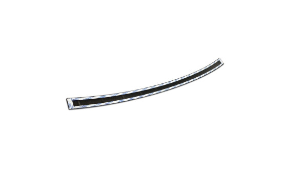 Matte Black Stainless Steel Rear Bumper Protector for Renault Espace VI E-Tech Hybrid 2023- 'Ribs', Image 7