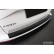 Matte black stainless steel rear bumper protector suitable for Skoda Karoq Facelift 2022- + Sportline Facelift 2022