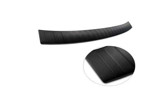 Matte black stainless steel rear bumper protector suitable for Skoda Karoq Facelift 2022- + Sportline Facelift 2022, Image 6