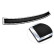 Matte black stainless steel rear bumper protector suitable for Skoda Karoq Facelift 2022- + Sportline Facelift 2022, Thumbnail 7