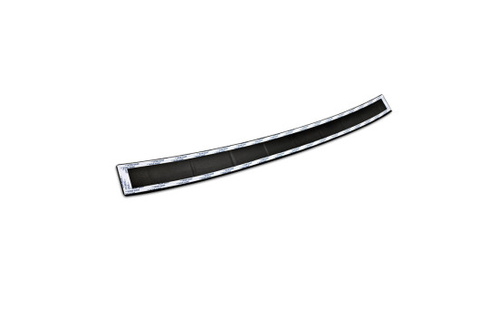 Matte black stainless steel rear bumper protector suitable for Volkswagen ID.7 2023- 'Ribs', Image 6