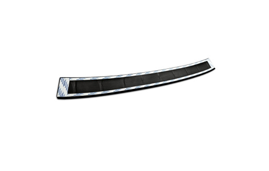 Matte black stainless steel rear bumper protector suitable for Volkswagen ID.7 Tourer 2024- 'Ribs', Image 7