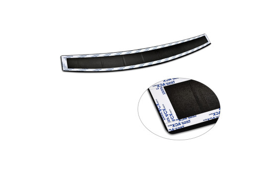 Matte black stainless steel Rear bumper protector suitable for Volkswagen Passat Variant (CJ5) 2023- 'Ribs', Image 7
