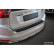 Matte black stainless steel Rear bumper protector suitable for Volvo XC60 Facelift 2013-2017 'Ribs'