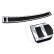 Matte black stainless steel Rear bumper protector suitable for Volvo XC60 Facelift 2013-2017 'Ribs', Thumbnail 7
