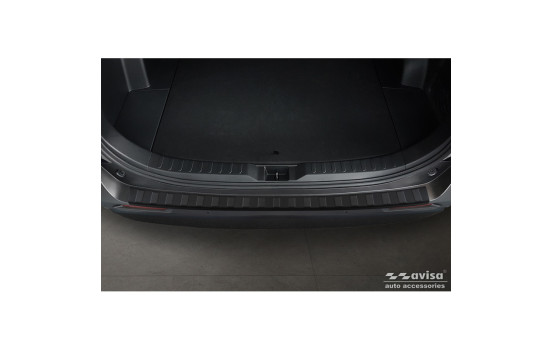 Matte Black Stainless Steel Rear Bumper Protector Toyota RAV4 (5th Gen.) 2018- & Suzuki Across 2020-, Image 2