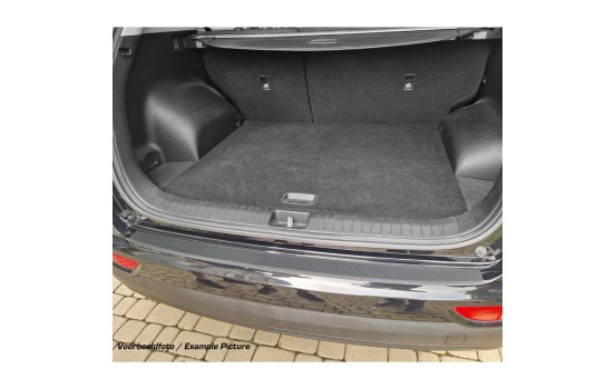 MAX6 Custom-made rear bumper protector film suitable for Kia Cee'd III Sportswagon 2018- - Carbon look