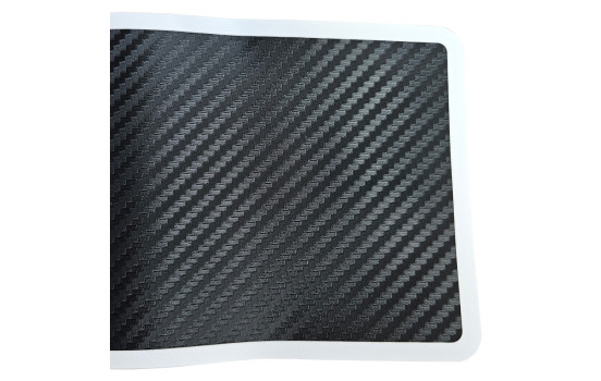 MAX6 Custom-made rear bumper protector film suitable for Kia Cee'd III Sportswagon 2018- - Carbon look, Image 4