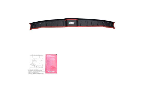 Oneway Rear bumper protection molding suitable for Dacia Sandero III 2021- - Matte black, Image 2