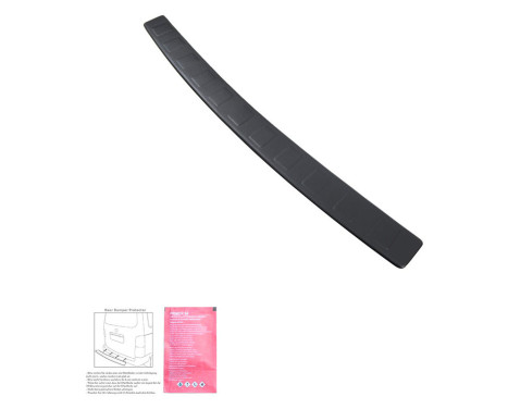 Oneway Rear bumper protection molding suitable for Mercedes GLC X253 2015-2019 - Matte black, Image 2