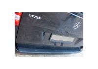 Oneway Rear bumper protection molding suitable for Mercedes Vito W447 2014- - Matte black