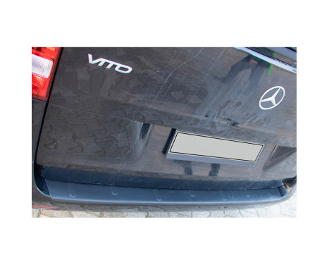 Oneway Rear bumper protection molding suitable for Mercedes Vito W447 2014- - Matte black