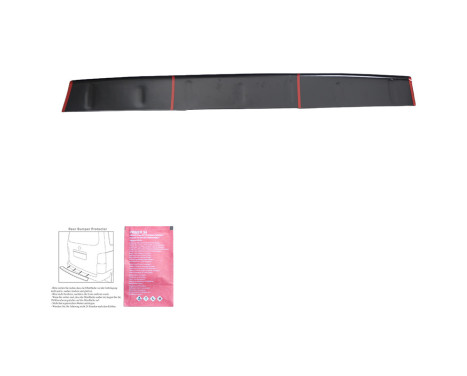 Oneway Rear bumper protection molding suitable for Mercedes Vito W447 2014- - Matte black, Image 5