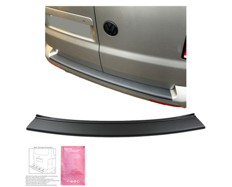 Oneway Rear bumper protection molding suitable for Volkswagen Transporter T5.1 2010-2015 - Matte black, Image 3