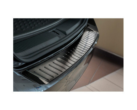 RVS Achterbumperprotector Volkswagen Passat 3D Variant 2014- 'Ribs', Image 2