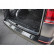 RVS Achterbumperprotector Volkswagen Transporter T6 2015- (with tailgate) 'Ribs'