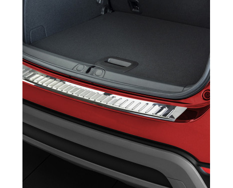 RVS rear bumper protector Fiat 500X 2015- 'Ribs'