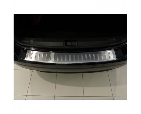 RVS Rear bumper protector Renault Fluence sedan 2013- / Clio IV Grand Tourer 2012- 'Ribs'